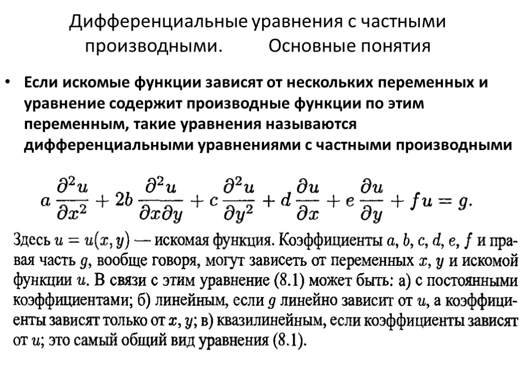 Разностные схемы для уравнения переноса